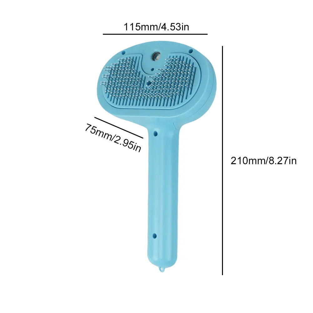 Brosse autonettoyante et Massante , vapeur électrique pour Animaux | Bapnex Store™